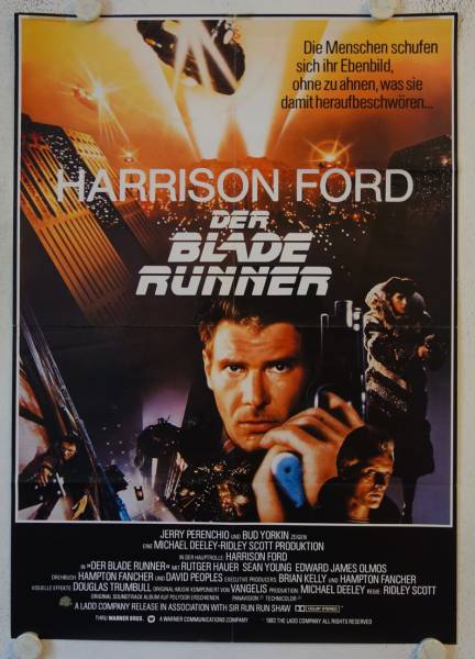 Blade Runner original release german movie poster
